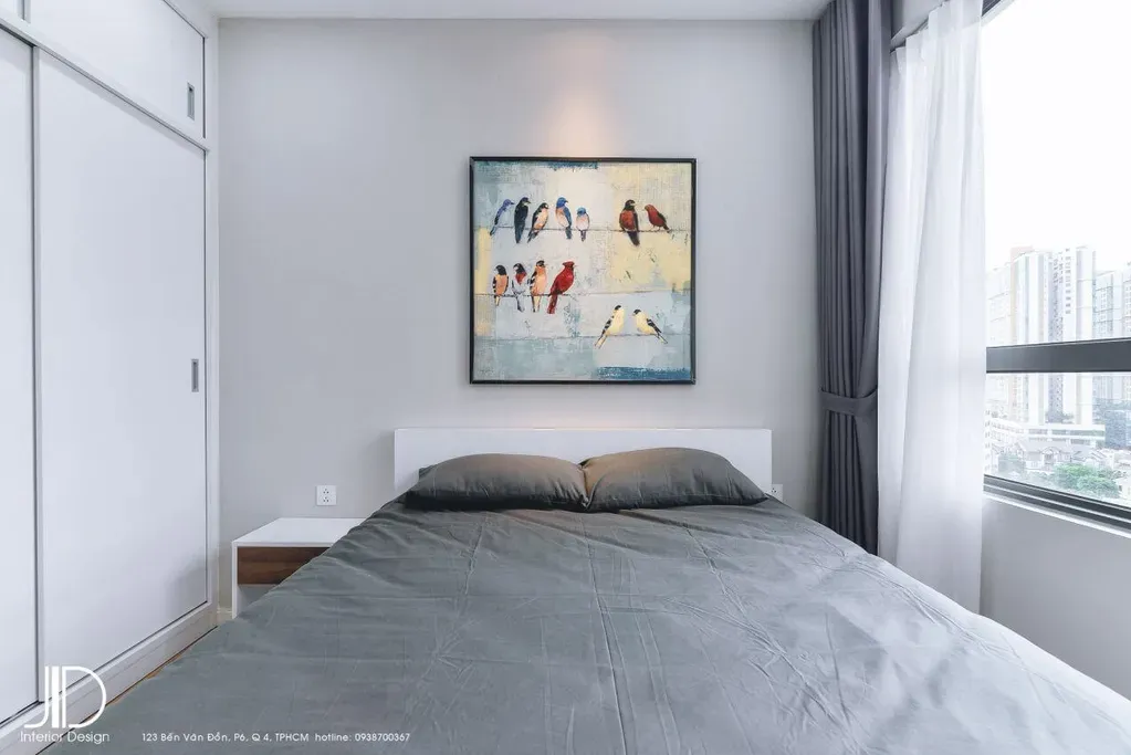 Phòng ngủ - Căn hộ Masteri An Phú Quận 2 - Phong cách Modern | Space T