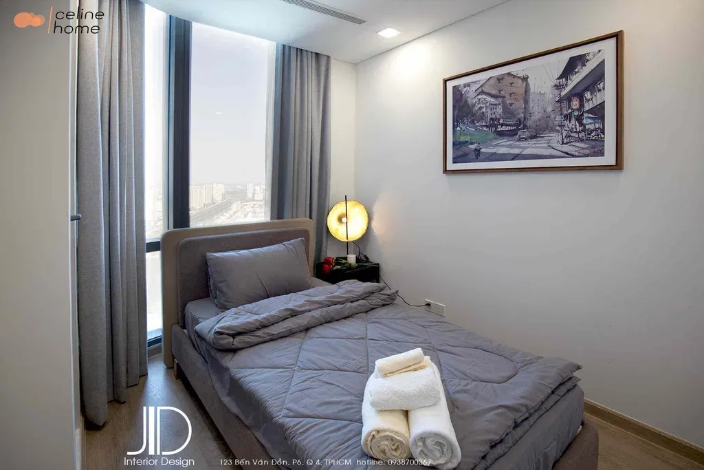 Phòng ngủ - Căn hộ Landmark 81 Q. Bình Thạnh - Phong cách Modern | Space T