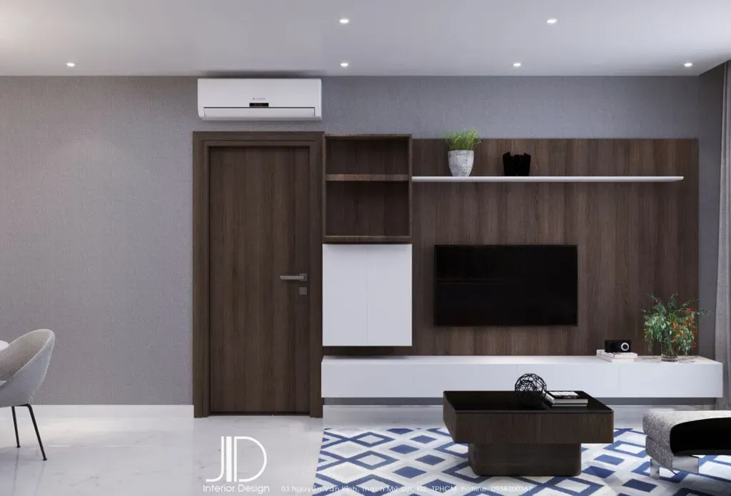 Phòng khách - Căn hộ HaDo Centrosa Garden Quận 10 (Ms Vy) - Phong cách Modern | Space T