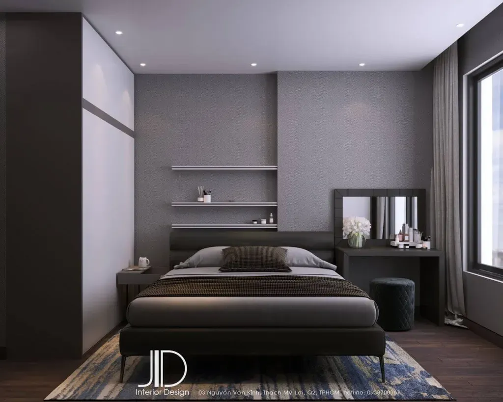 Phòng ngủ - Căn hộ HaDo Centrosa Garden Quận 10 (Ms Vy) - Phong cách Modern | Space T
