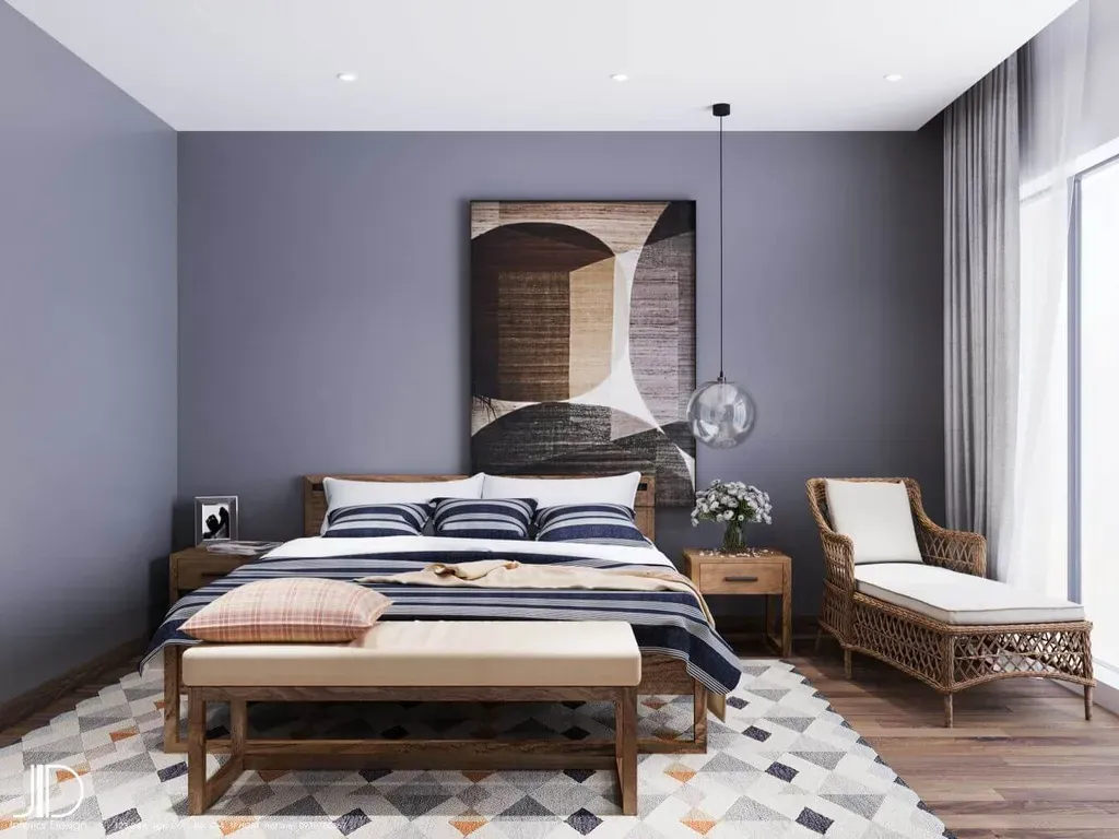 Phòng ngủ - Căn hộ Feliz En Vista Quận 2 (Mr Thoại) - Phong cách Modern | Space T