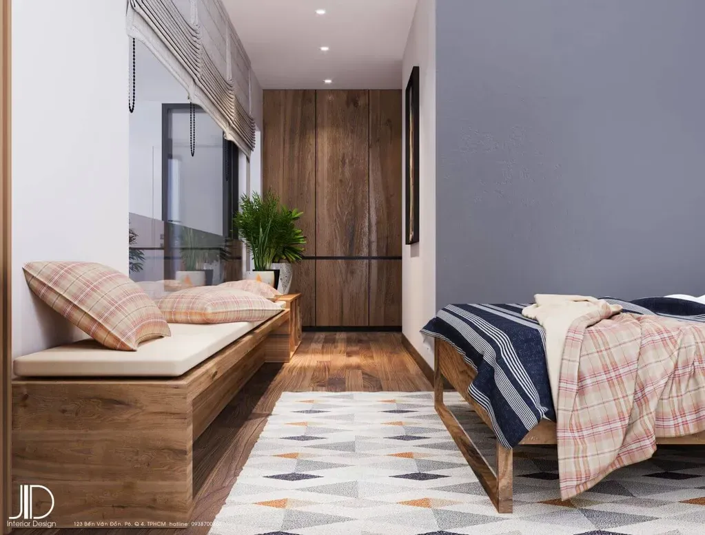 Phòng ngủ - Căn hộ Feliz En Vista Quận 2 (Mr Thoại) - Phong cách Modern | Space T