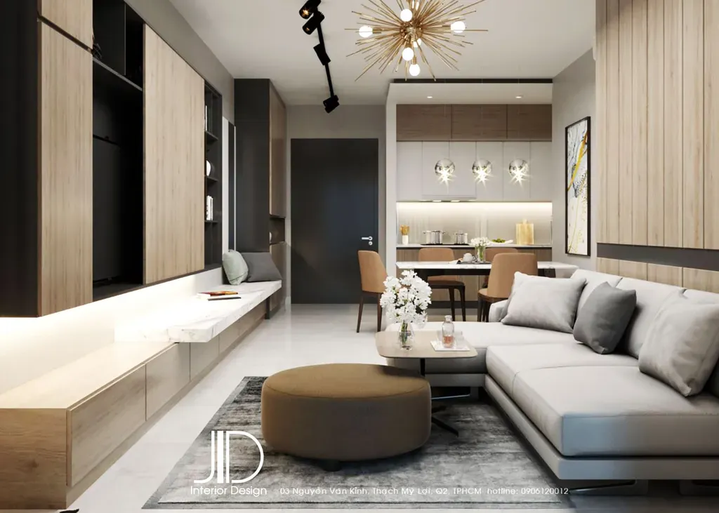 Căn hộ Feliz En Vista Quận 2 (Mr Cường) - Phong cách Modern | Space T