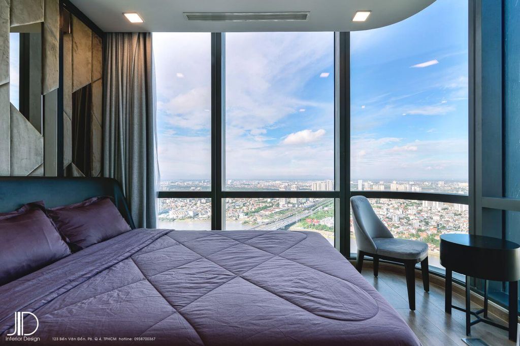 Phòng ngủ - Căn hộ Landmark 81 Quận Bình Thạnh - Phong cách Modern  | Space T
