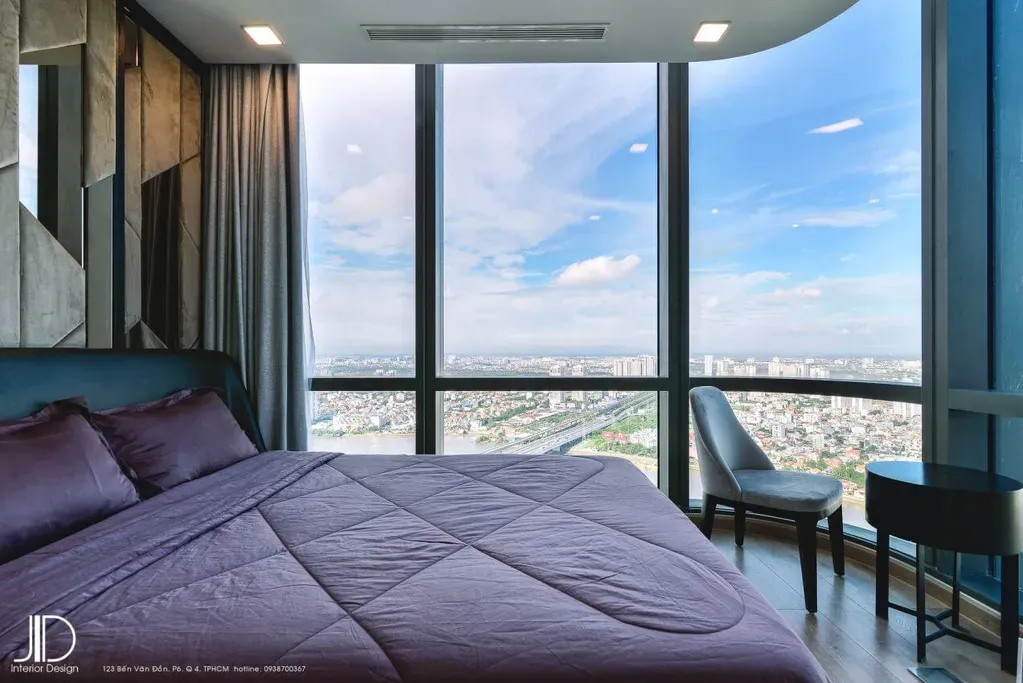 Phòng ngủ - Căn hộ Landmark 81 Quận Bình Thạnh - Phong cách Modern | Space T