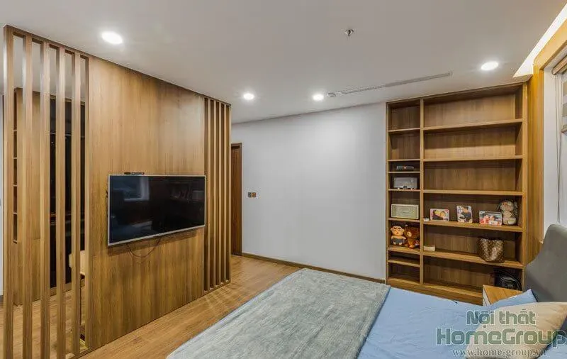 Phòng ngủ - Căn hộ Penthouse Comatce Tower Hà Nội - Phong cách Modern | Space T