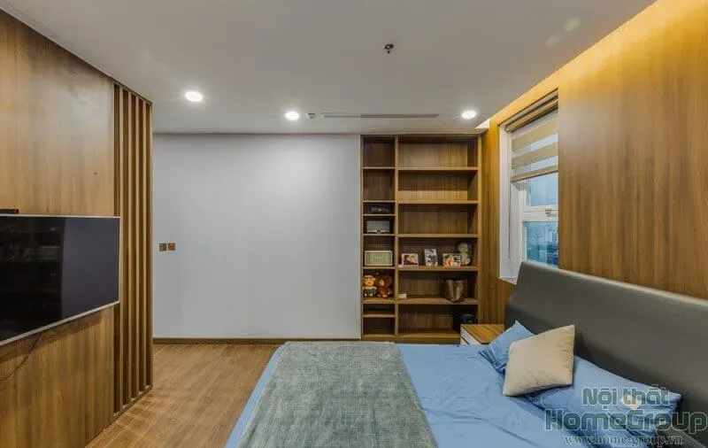 Phòng ngủ - Căn hộ Penthouse Comatce Tower Hà Nội - Phong cách Modern | Space T