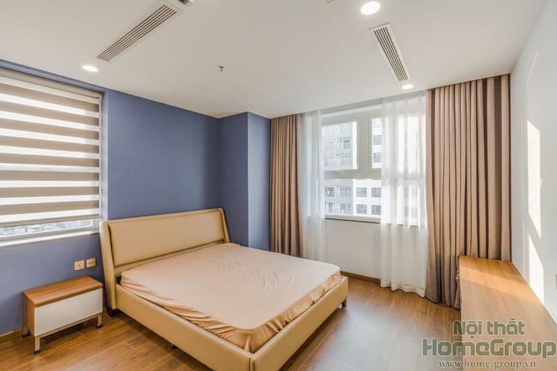 Phòng ngủ - Căn hộ Penthouse Comatce Tower Hà Nội - Phong cách Modern  | Space T