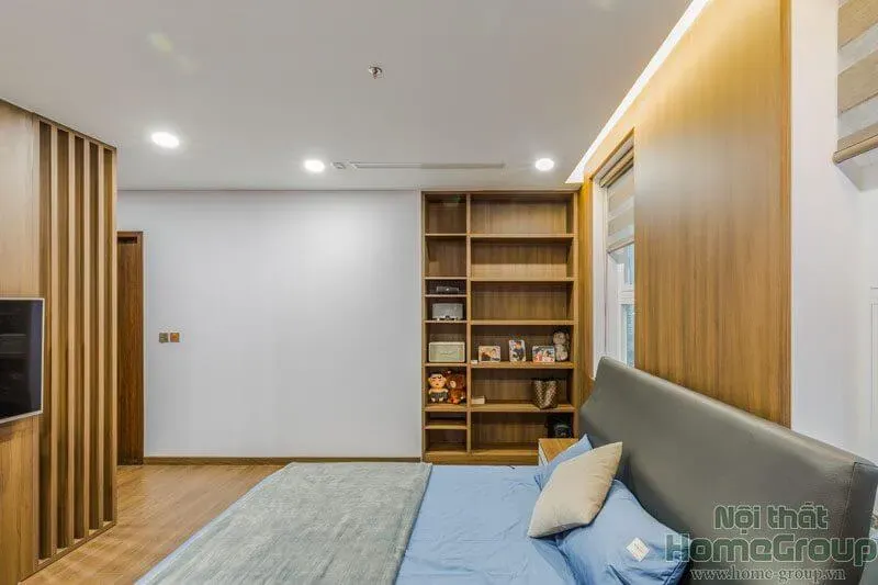 Phòng ngủ - Căn hộ Penthouse Comatce Tower Hà Nội - Phong cách Modern | Space T