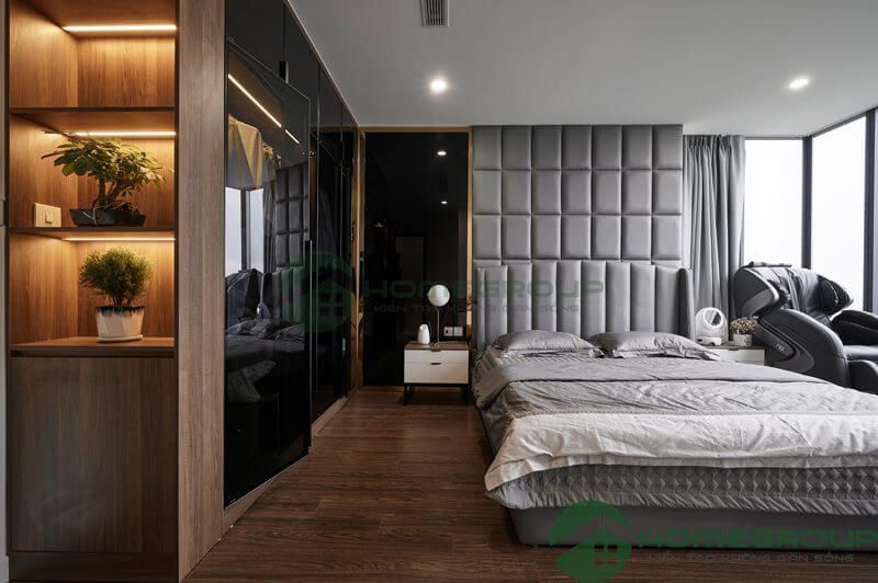 Phòng ngủ - Căn hộ Sunshine City Ciputra Hà Nội - Phong cách Modern  | Space T