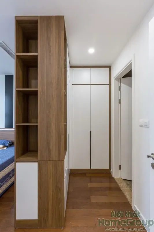 Phòng ngủ - Căn hộ D'Capitale Hà Nội 70m2 - Phong cách Modern | Space T