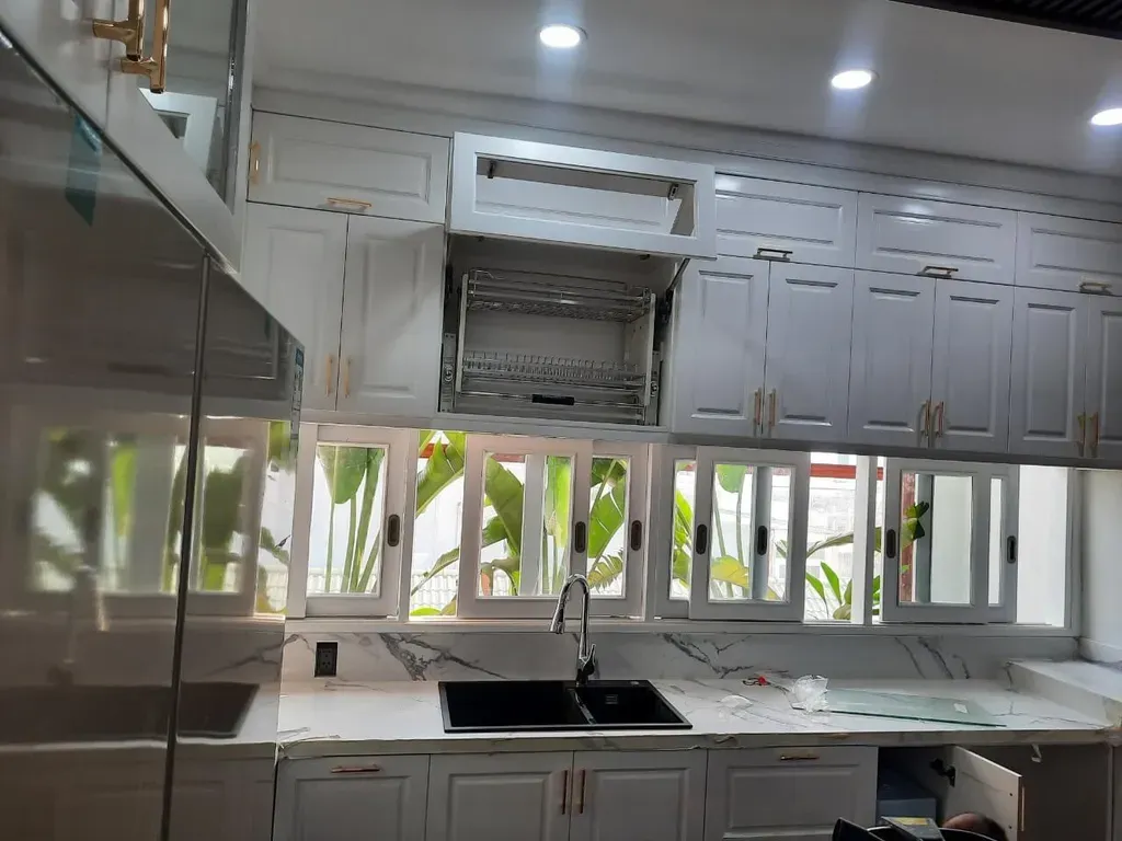 Phòng bếp - Cải tạo nhà phố Tân Sơn Quận Tân Bình - Phong cách Modern | Space T