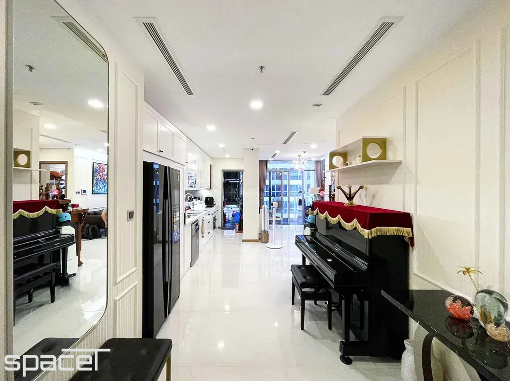 Lối vào - Căn hộ Vinhomes Central Park Bình Thạnh - Phong cách Neo Classic | Space T
