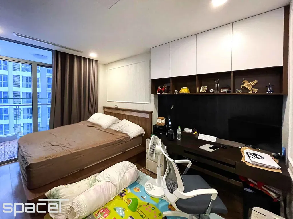 Phòng ngủ - Căn hộ Vinhomes Central Park Bình Thạnh - Phong cách Neo Classic | Space T