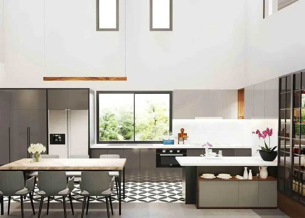 Nhà phố Long Thành Đồng Nai - Phong cách Modern