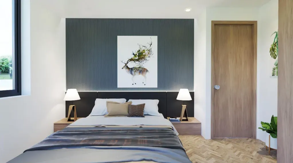 Phòng ngủ - Nhà phố Long Thành Đồng Nai - Phong cách Modern | Space T