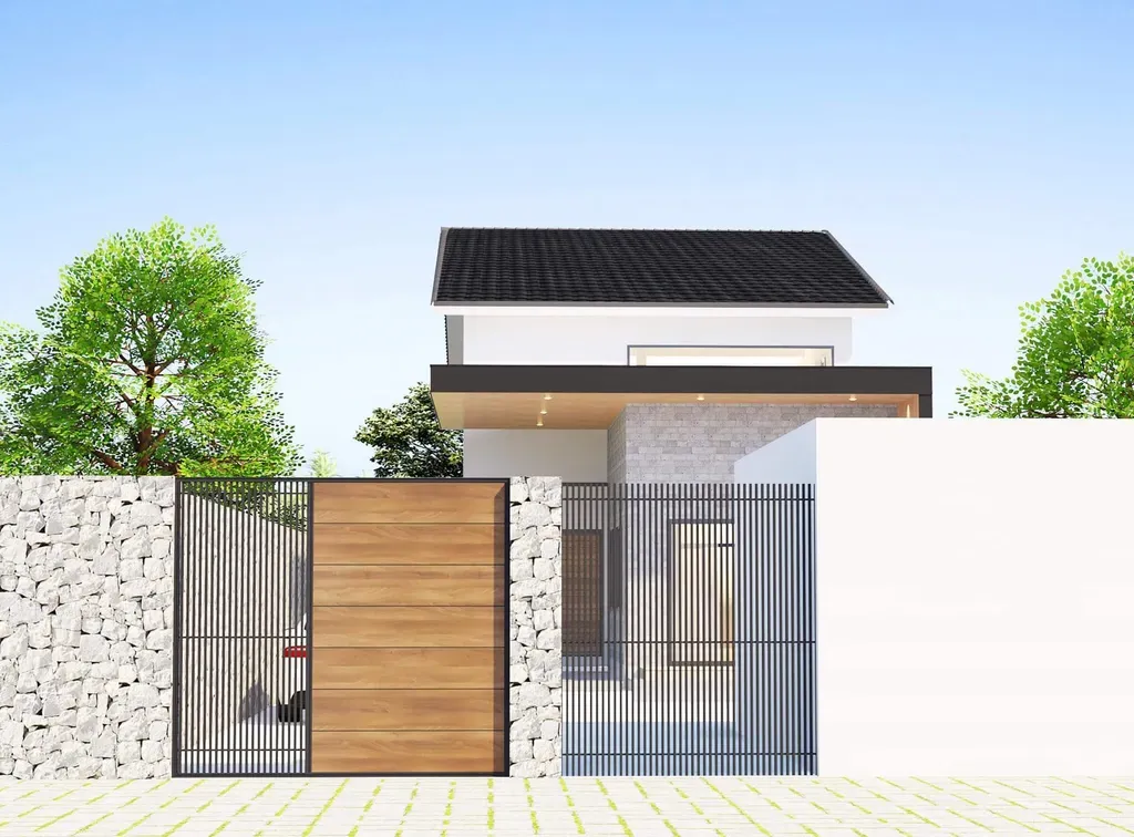 Mặt tiền - Nhà phố Long Thành Đồng Nai - Phong cách Modern | Space T