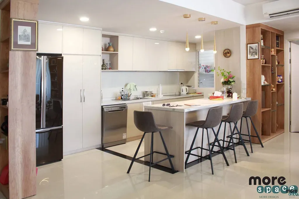 Phòng bếp - Căn hộ Vista Verde Quận 2 - Phong cách Modern | Space T