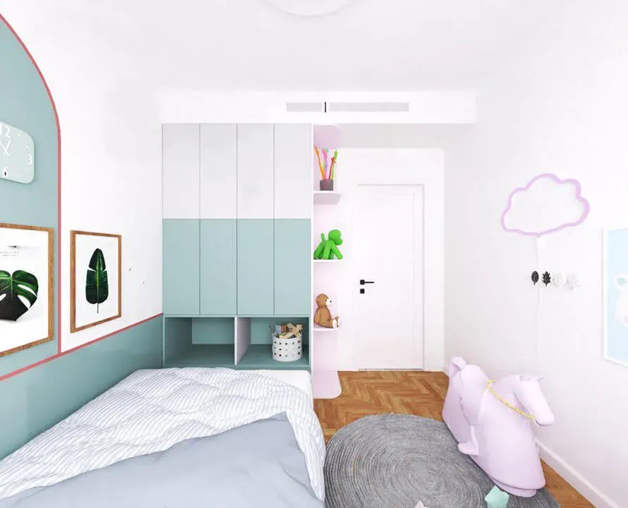 Phòng cho bé - Căn hộ FELIZ EN VISTA Quận 2 - Phong cách Modern + Minimalist | Space T