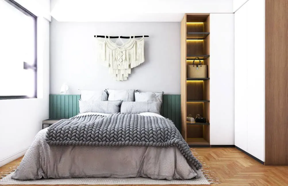 Phòng ngủ - Căn hộ FELIZ EN VISTA Quận 2 - Phong cách Modern + Minimalist | Space T