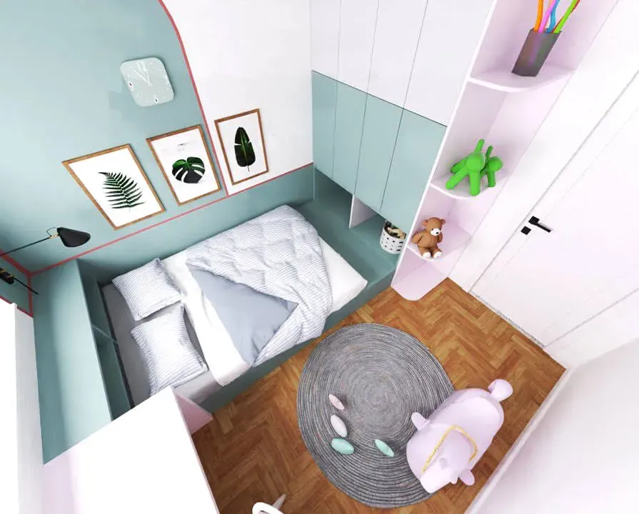 Phòng cho bé - Căn hộ FELIZ EN VISTA Quận 2 - Phong cách Modern + Minimalist | Space T