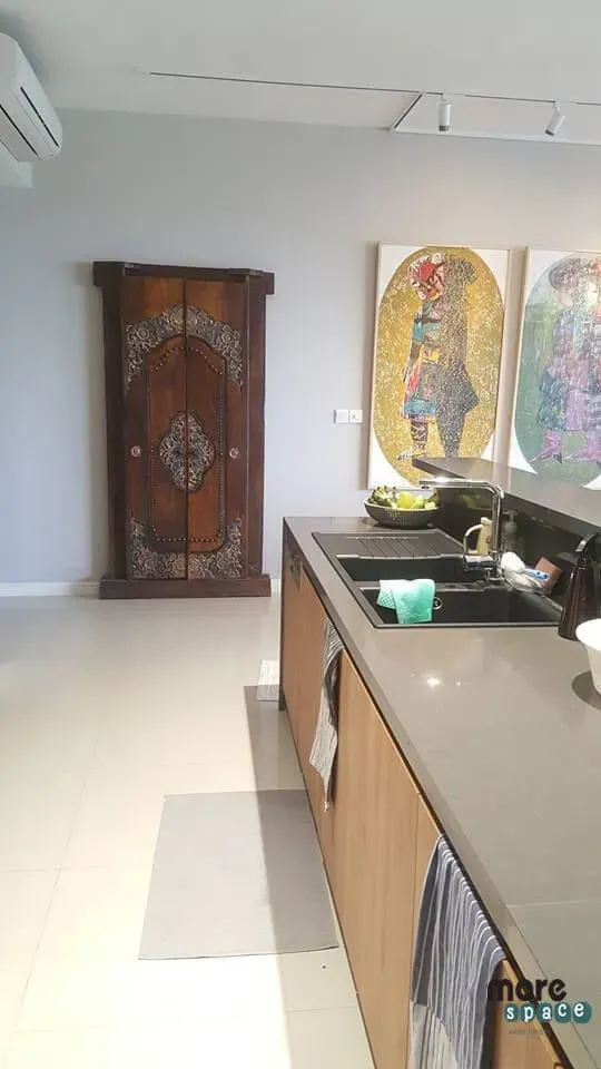 Phòng bếp - Căn hộ Estella Heights Quận 2 - Phong cách Modern | Space T