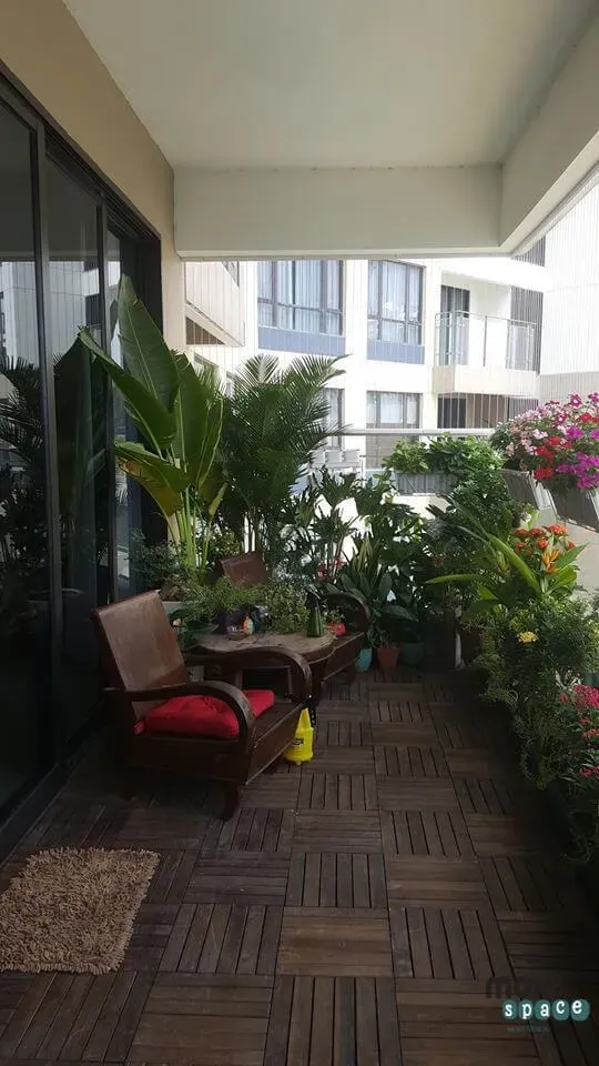 Lô gia - Căn hộ Estella Heights Quận 2 - Phong cách Modern | Space T