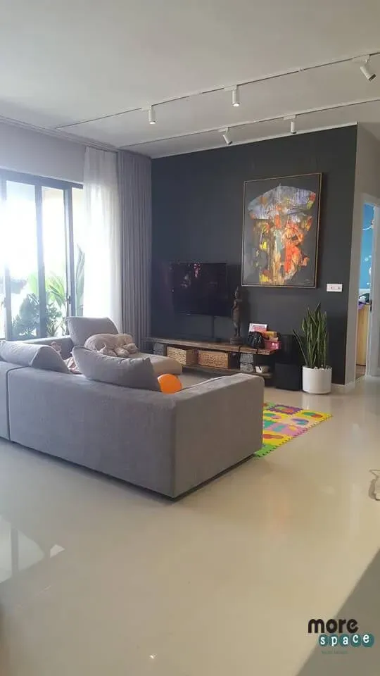 Phòng khách - Căn hộ Estella Heights Quận 2 - Phong cách Modern | Space T