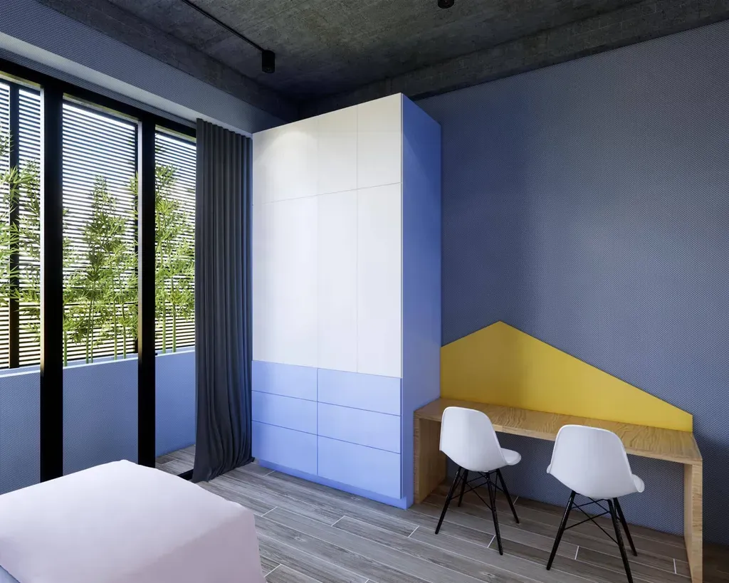 Phòng cho bé - Cải tạo Nhà phố Gò Vấp - Phong cách Industrial + Minimalist | Space T