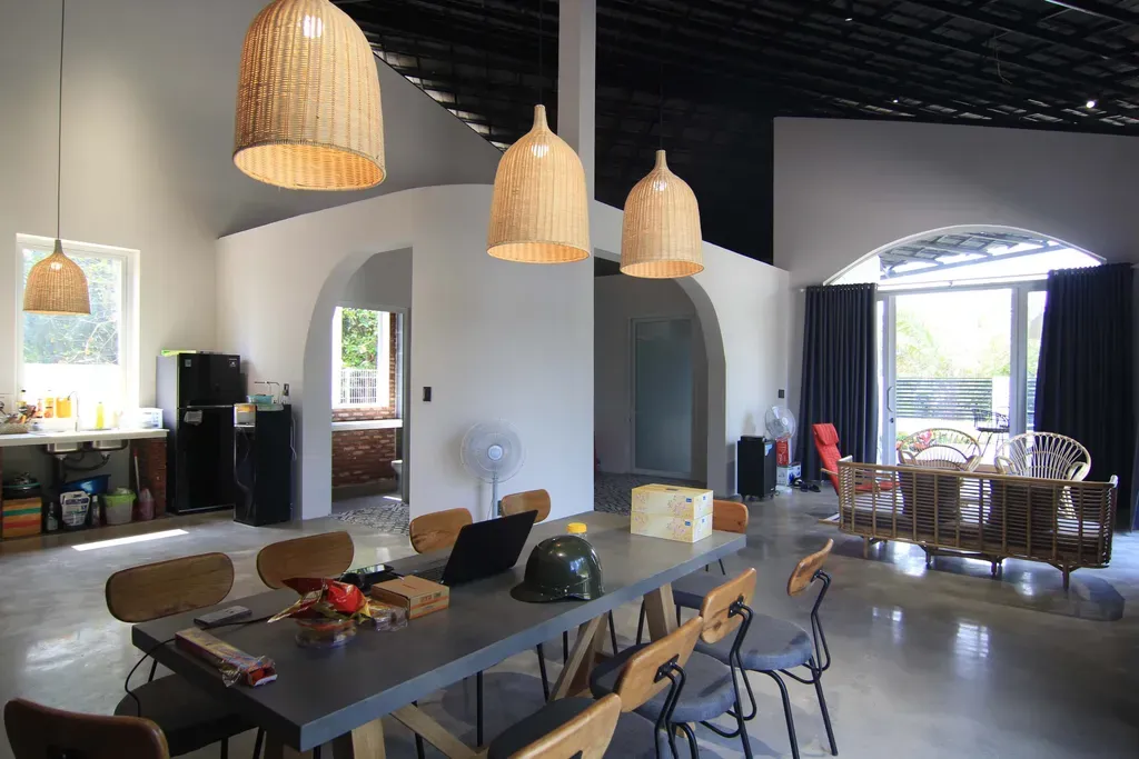 Phòng ăn - Villa Tiểu Cần Trà Vinh - Phong cách Rustic | Space T