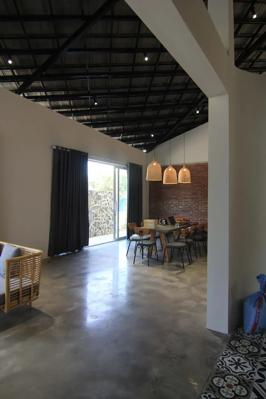 Phòng ăn - Villa Tiểu Cần Trà Vinh - Phong cách Rustic | Space T