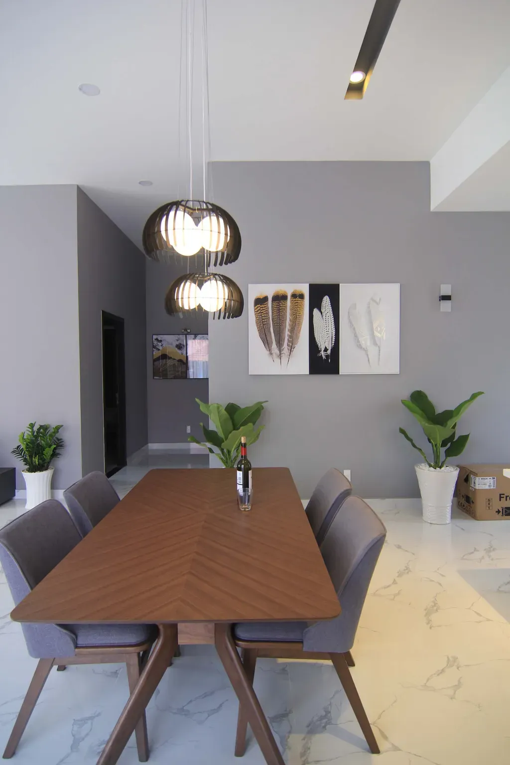 Phòng ăn - Villa Nhơn Trạch Đồng Nai - Phong cách Minimalist | Space T