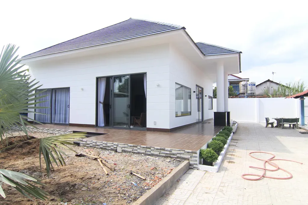 Mặt tiền - Villa Nhơn Trạch Đồng Nai - Phong cách Minimalist | Space T