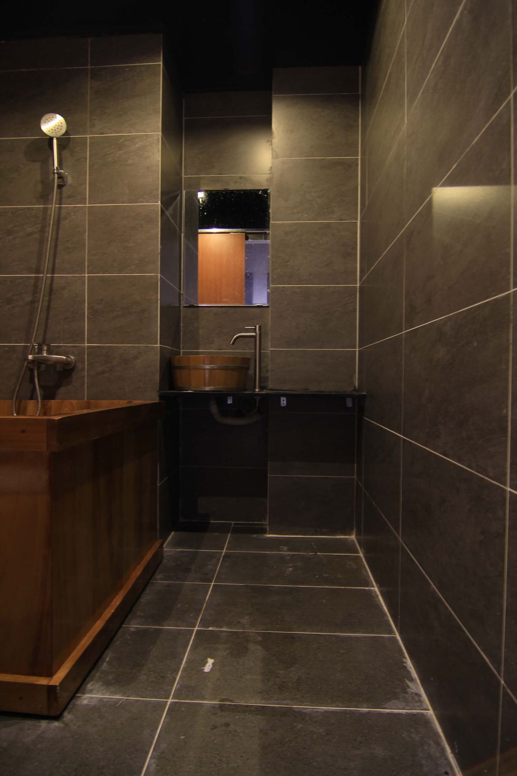 Phòng tắm - Căn hộ Sky9 Quận 9 - Phong cách Industrial + Japandi  | Space T