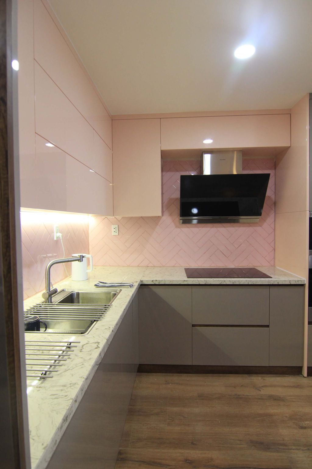 Phòng bếp - Căn hộ Centana Quận 2 - Phong cách Modern  | Space T