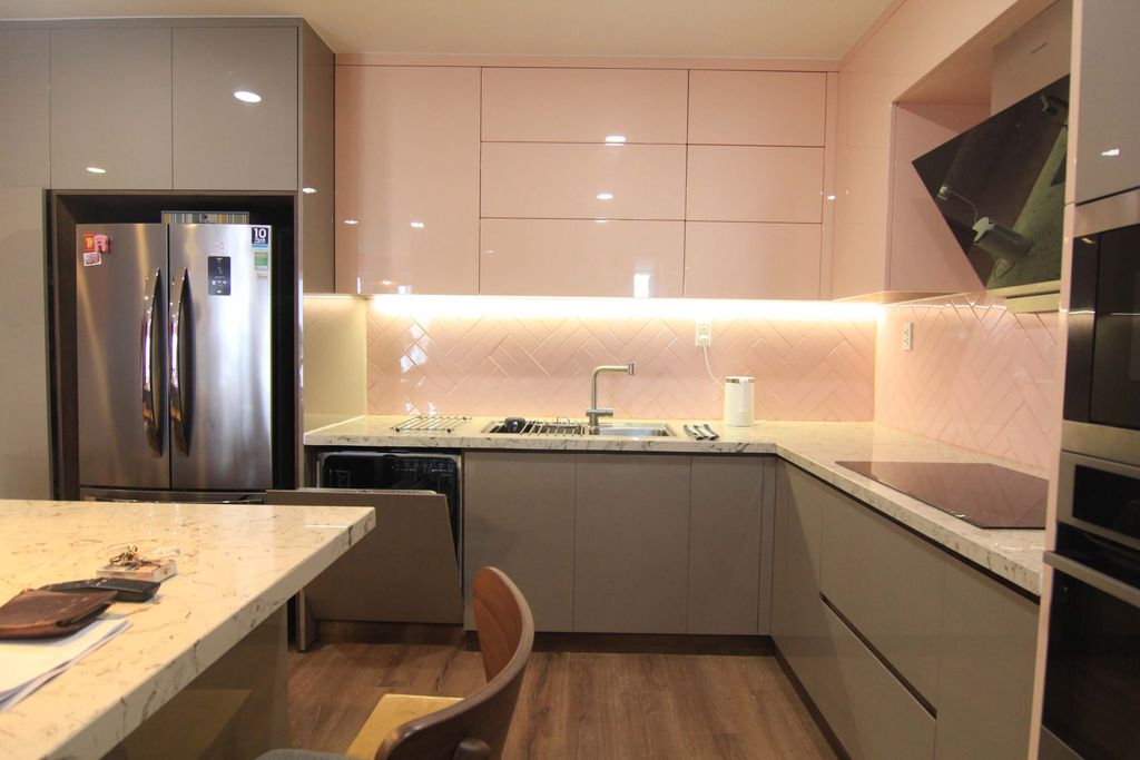 Phòng bếp - Căn hộ Centana Quận 2 - Phong cách Modern  | Space T