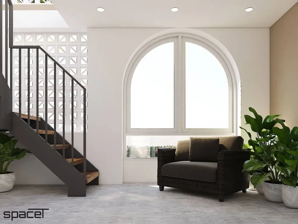 Góc thư giãn - Nhà phố Nguyễn Đình Chiểu Quận 3 - Phong cách Modern | Space T