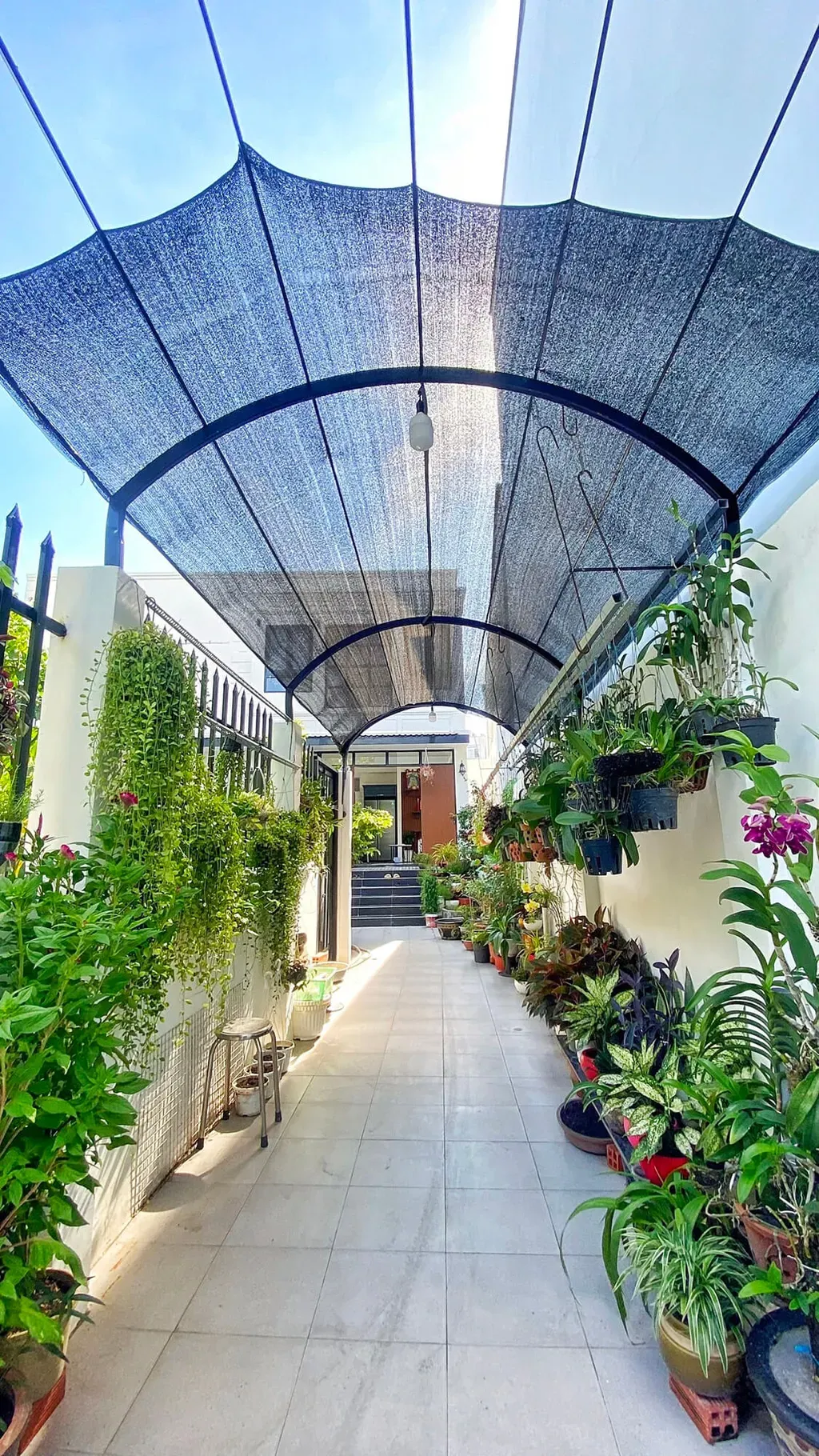 Sân vườn - Nhà phố Quận 8 - Phong cách Modern | Space T