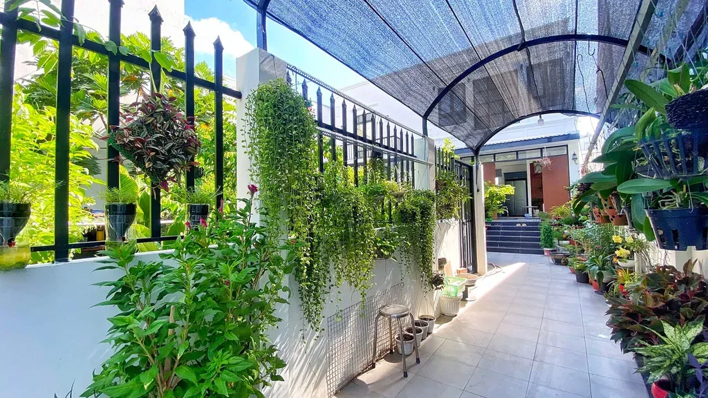 Sân vườn - Nhà phố Quận 8 - Phong cách Modern | Space T