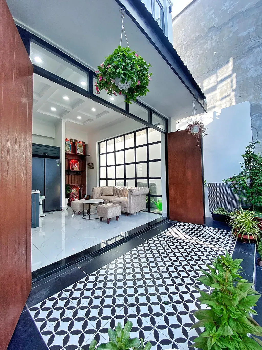 Phòng khách - Nhà phố Quận 8 - Phong cách Modern | Space T