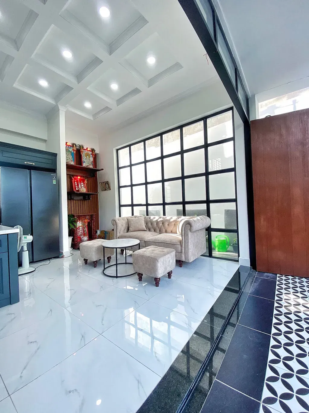 Phòng khách - Nhà phố Quận 8 - Phong cách Modern | Space T