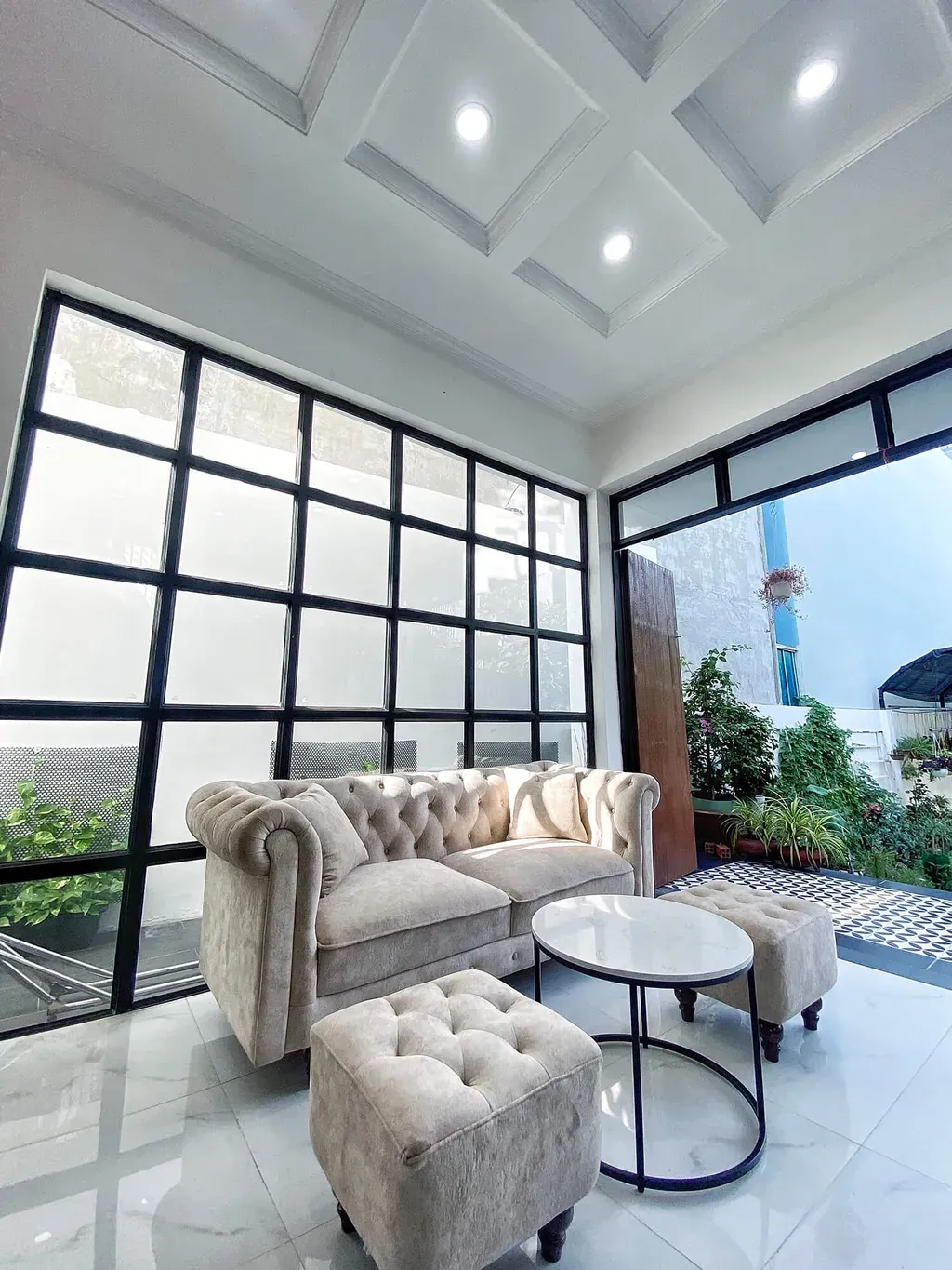 Phòng khách - Nhà phố Quận 8 - Phong cách Modern | Space T