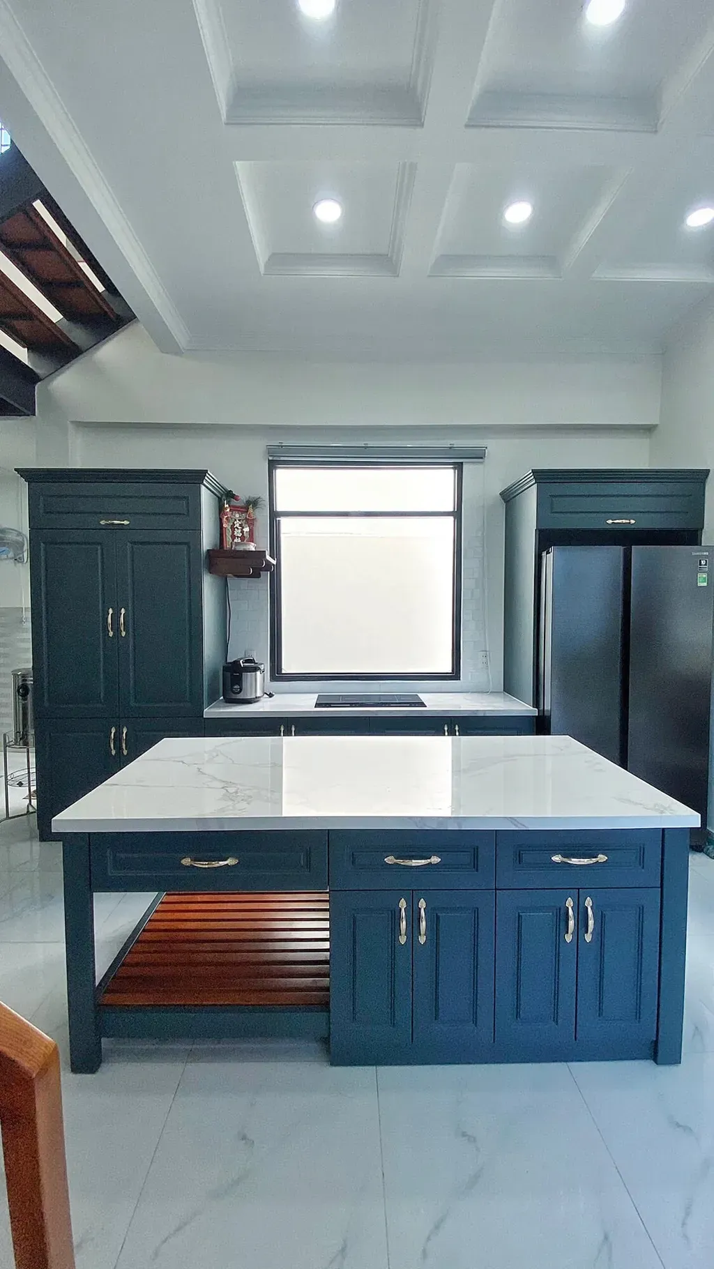 Phòng bếp - Nhà phố Quận 8 - Phong cách Modern | Space T