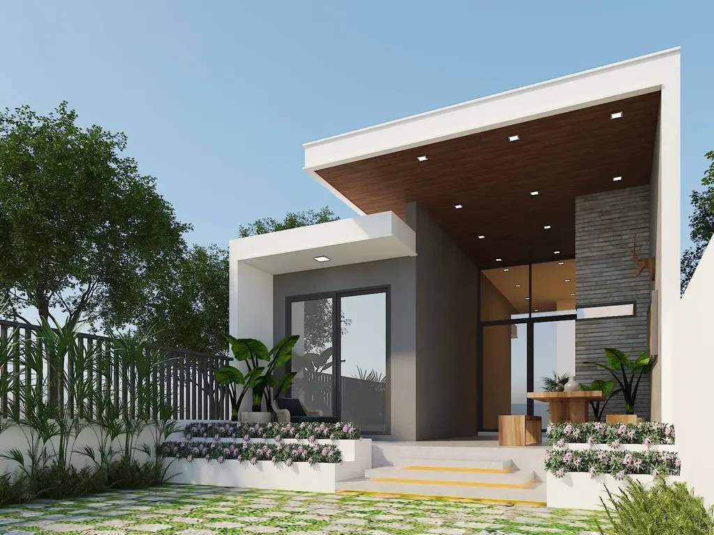 Sân vườn - Nhà vườn Bảo Lộc - Phong cách Modern | Space T