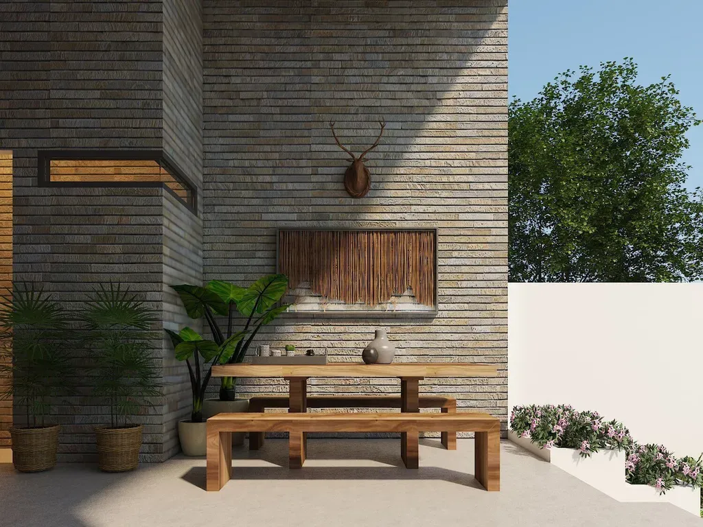 Sân vườn - Nhà vườn Bảo Lộc - Phong cách Modern | Space T