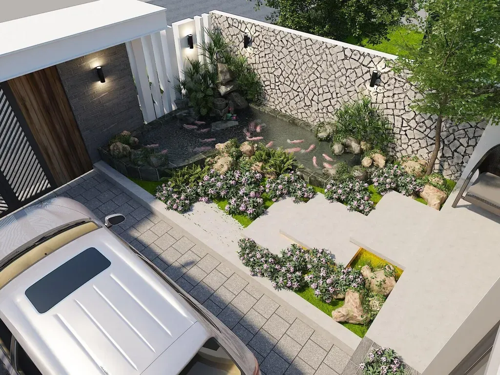 Sân vườn - Nhà vườn Bảo Lộc - Phong cách Modern | Space T