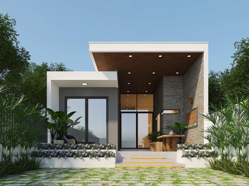 Sân vườn - Nhà vườn Bảo Lộc - Phong cách Modern | Space T