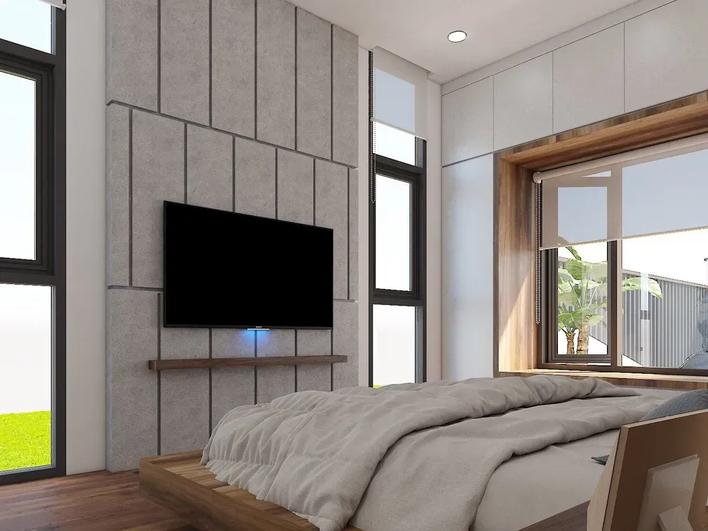 Phòng ngủ - Nhà vườn Bảo Lộc - Phong cách Modern | Space T