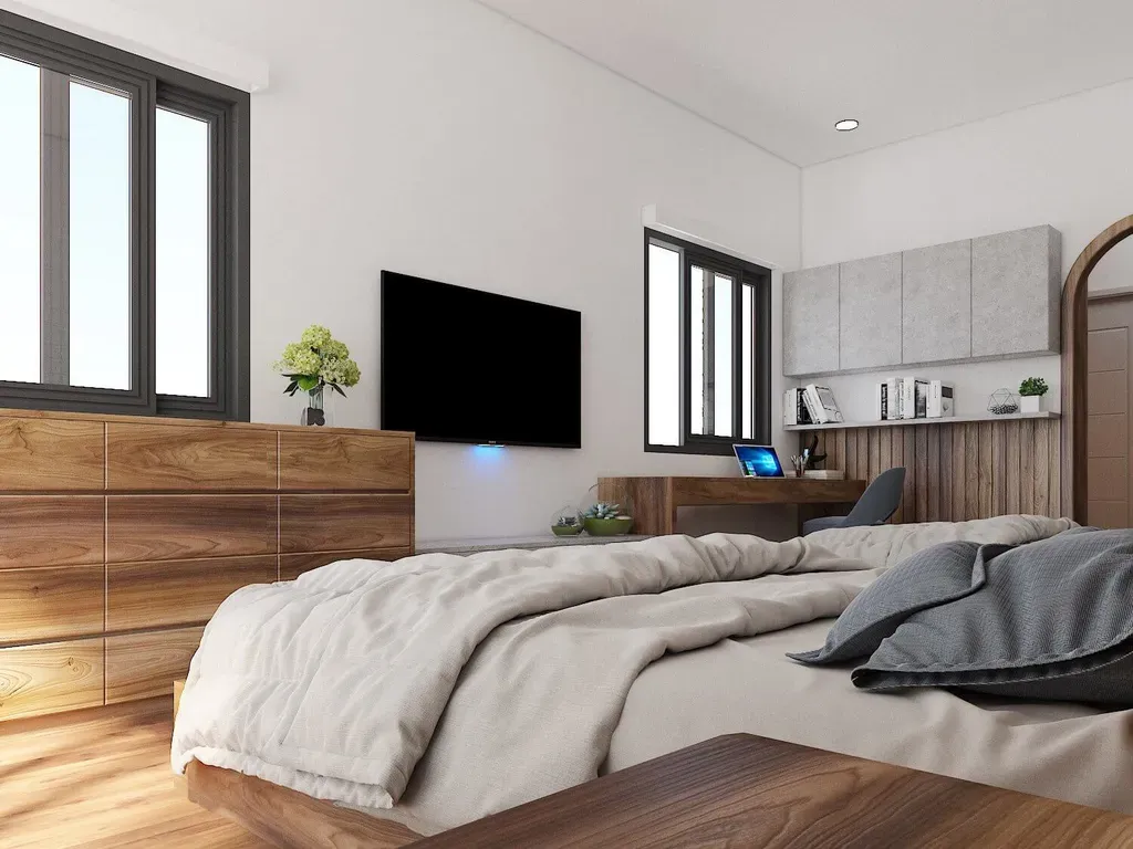 Phòng ngủ - Nhà vườn Bảo Lộc - Phong cách Modern | Space T