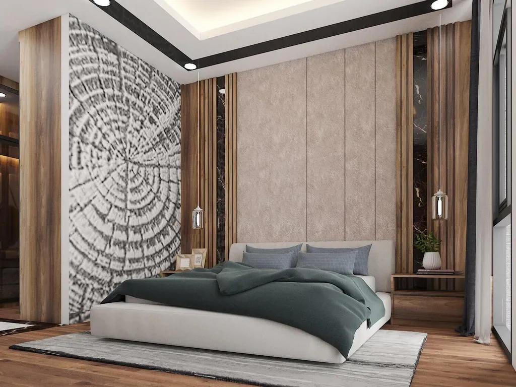 Phòng ngủ - Nhà phố Quận 4 - Phong cách Modern | Space T